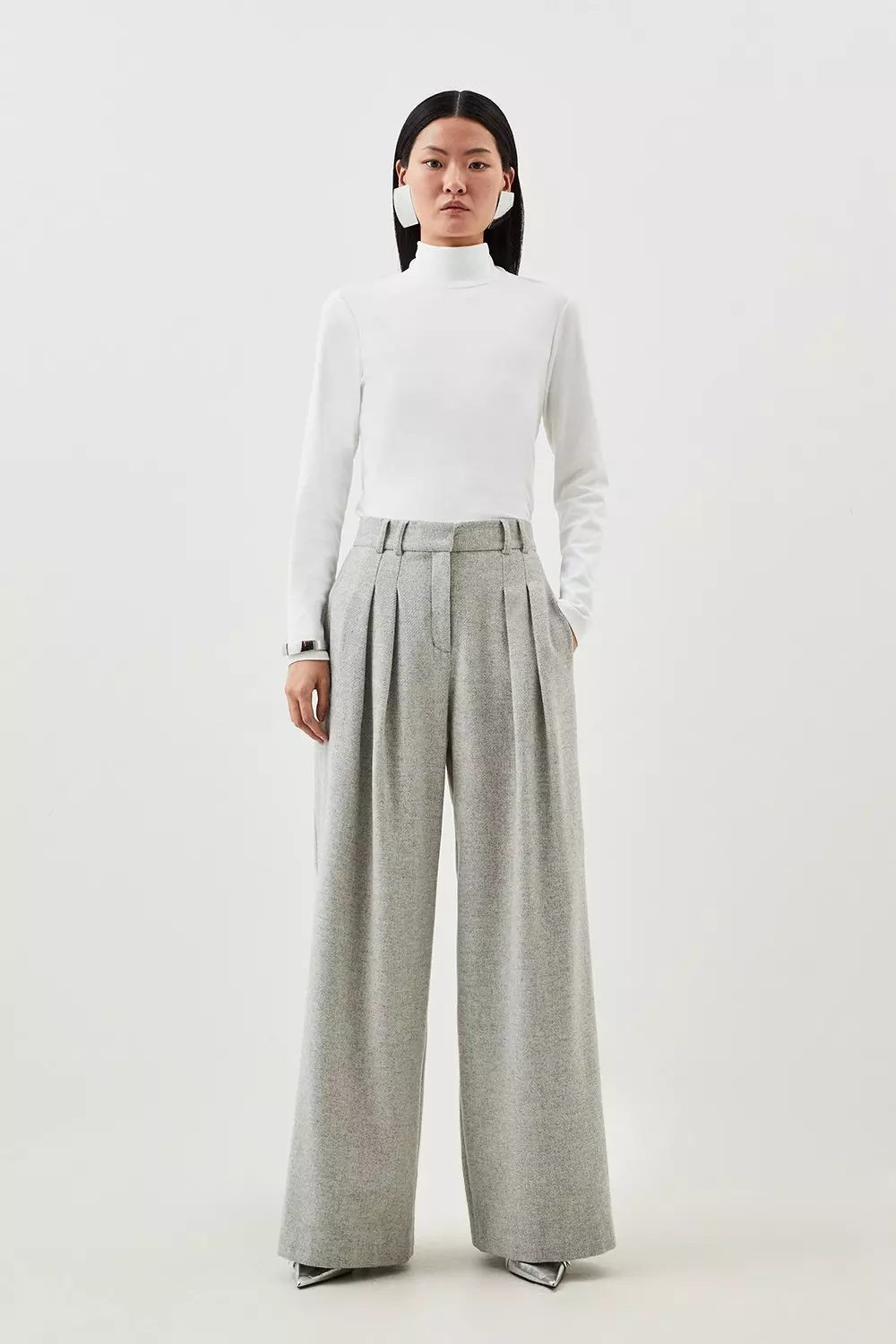 Karen millen 2024 wide leg trousers